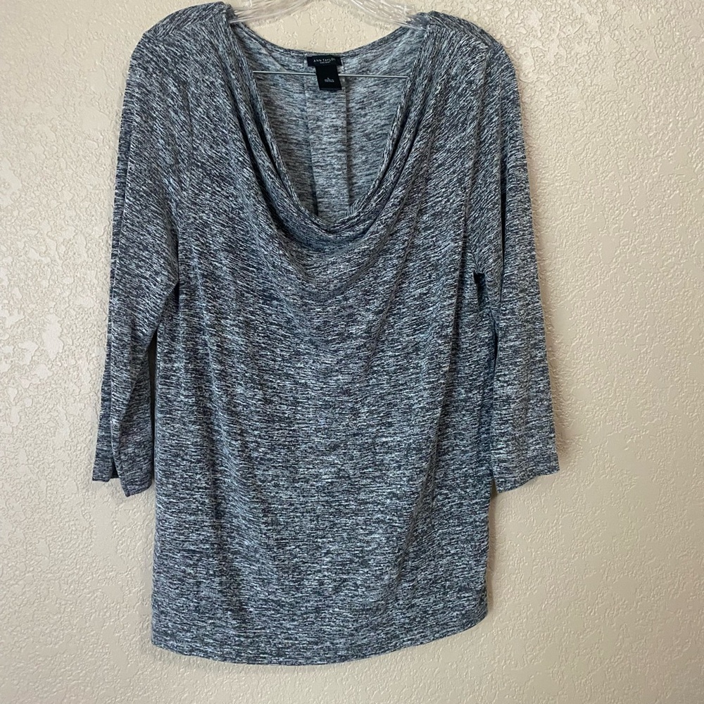 Ann Taylor Lightweight Cowl Neck Sweater - L